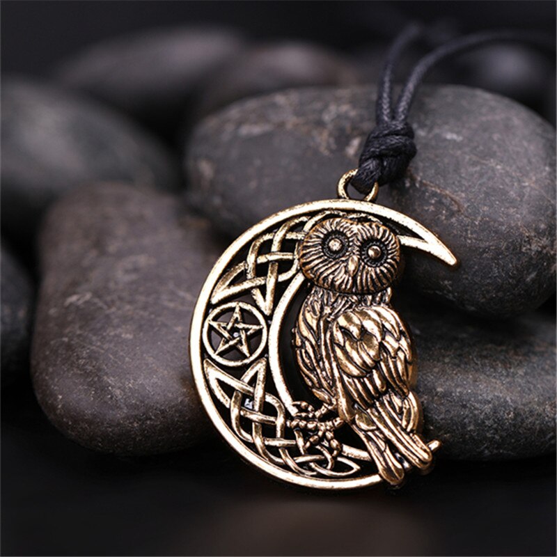 Owl Goddess Necklace - Elementsofthewitch