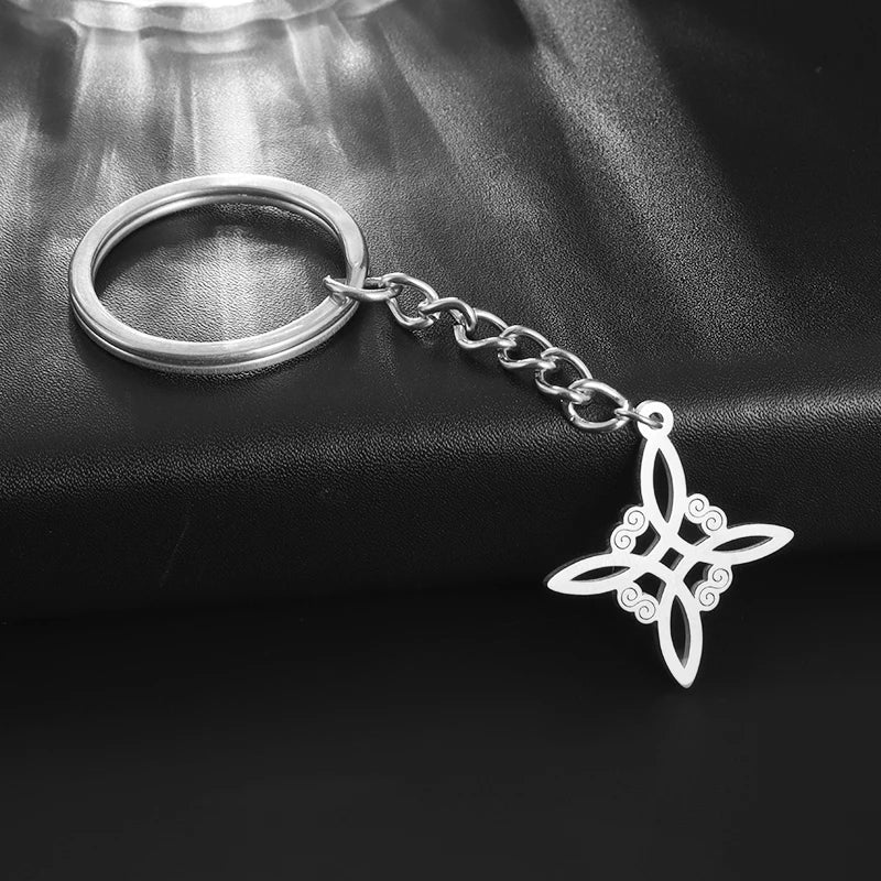 Trinity Knot Witch's Amulet Keychain