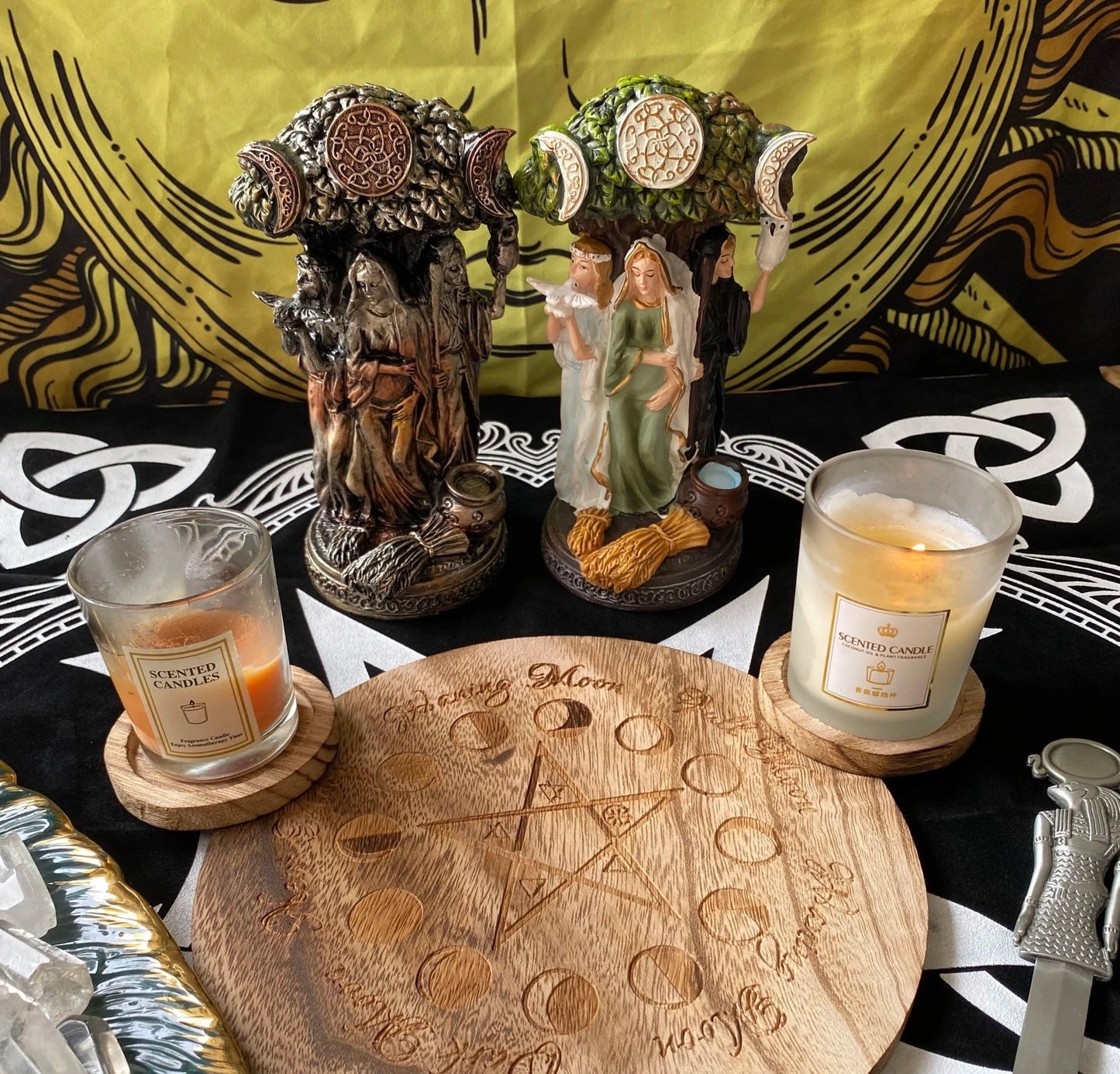 Goddess Sculpture (Hecate) - Elementsofthewitch