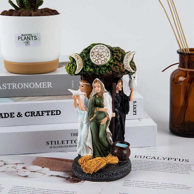 Goddess Sculpture (Hecate) - Elementsofthewitch