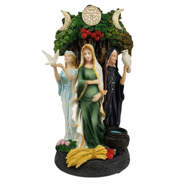 Goddess Sculpture (Hecate) - Elementsofthewitch