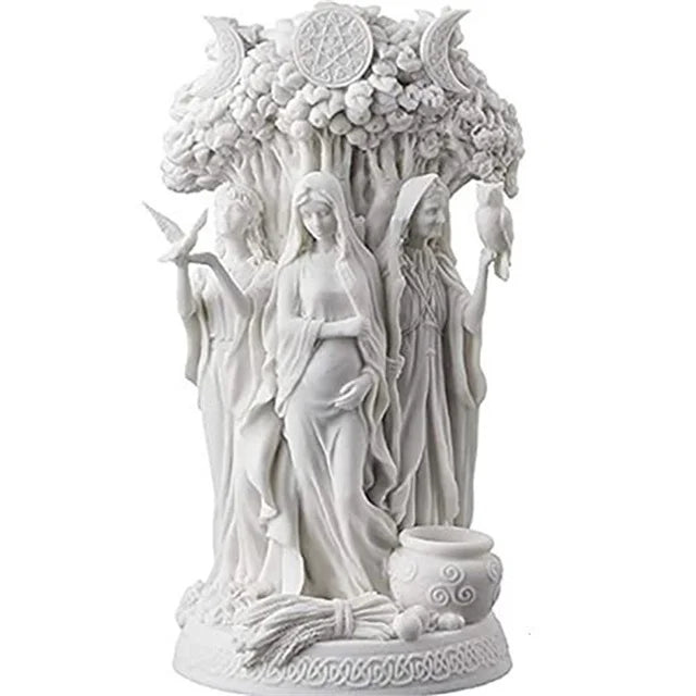 Goddess Sculpture (Hecate) - Elementsofthewitch