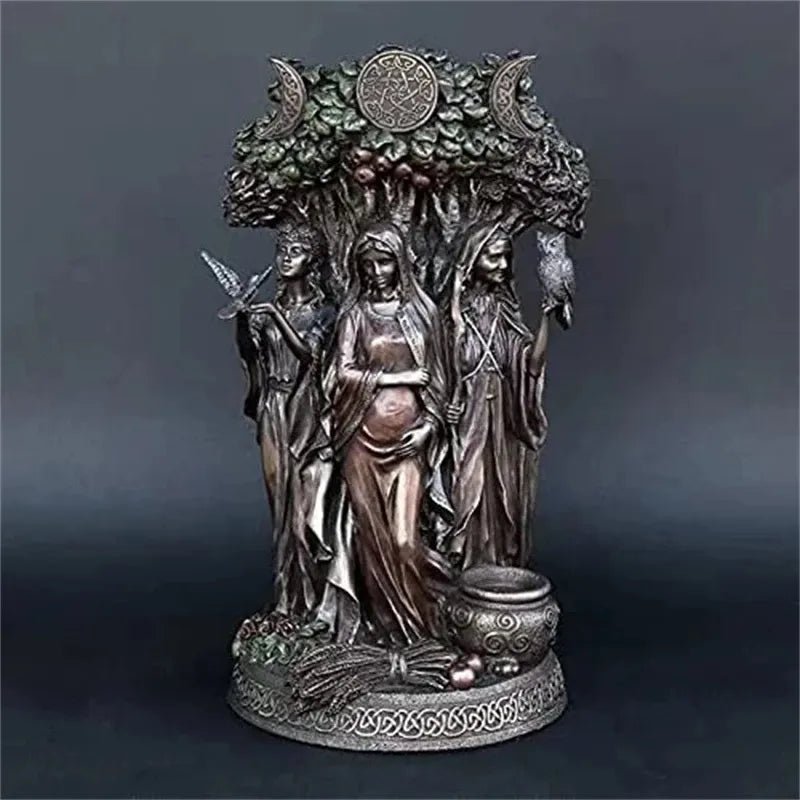 Goddess Sculpture (Hecate) - Elementsofthewitch