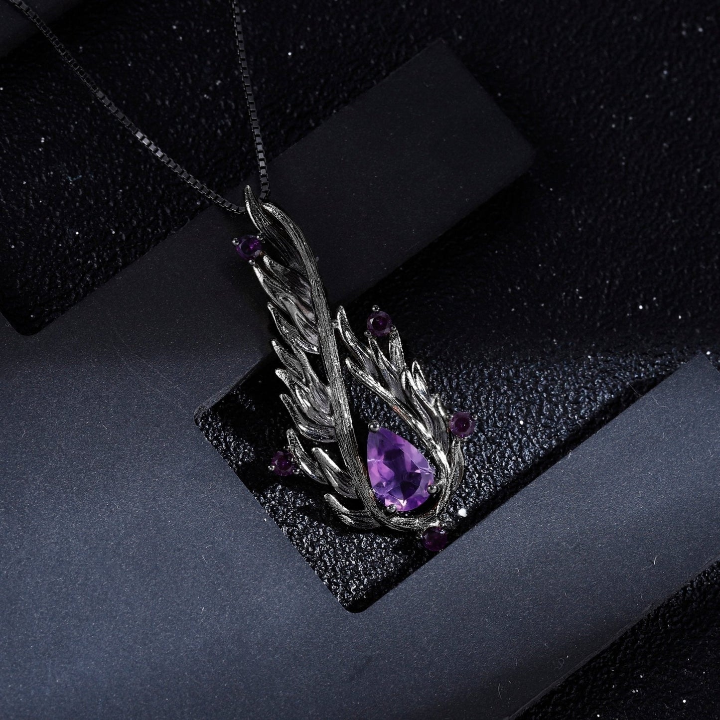 Handmade Angel Wing Pendant Necklace - Elementsofthewitch
