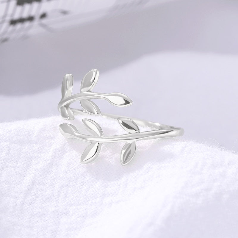 Olive Tree Branch Ring - Elementsofthewitch