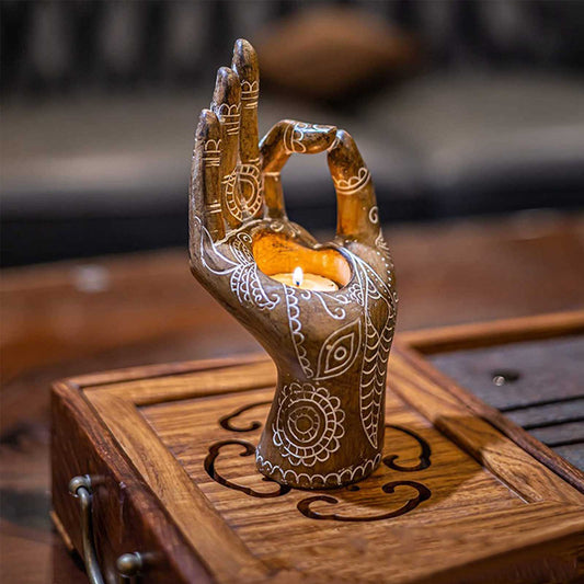 1pc Buddha Candle Holder - Elementsofthewitch