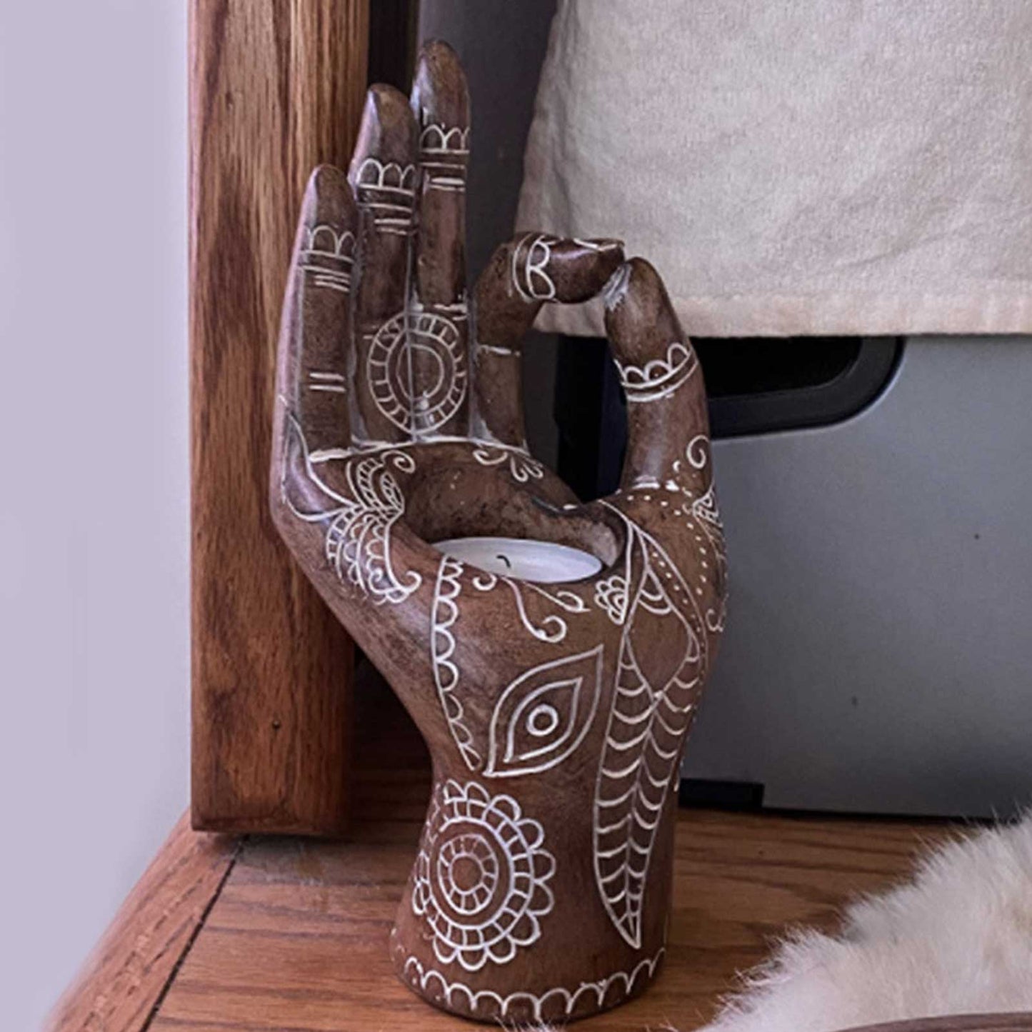 1pc Buddha Candle Holder - Elementsofthewitch