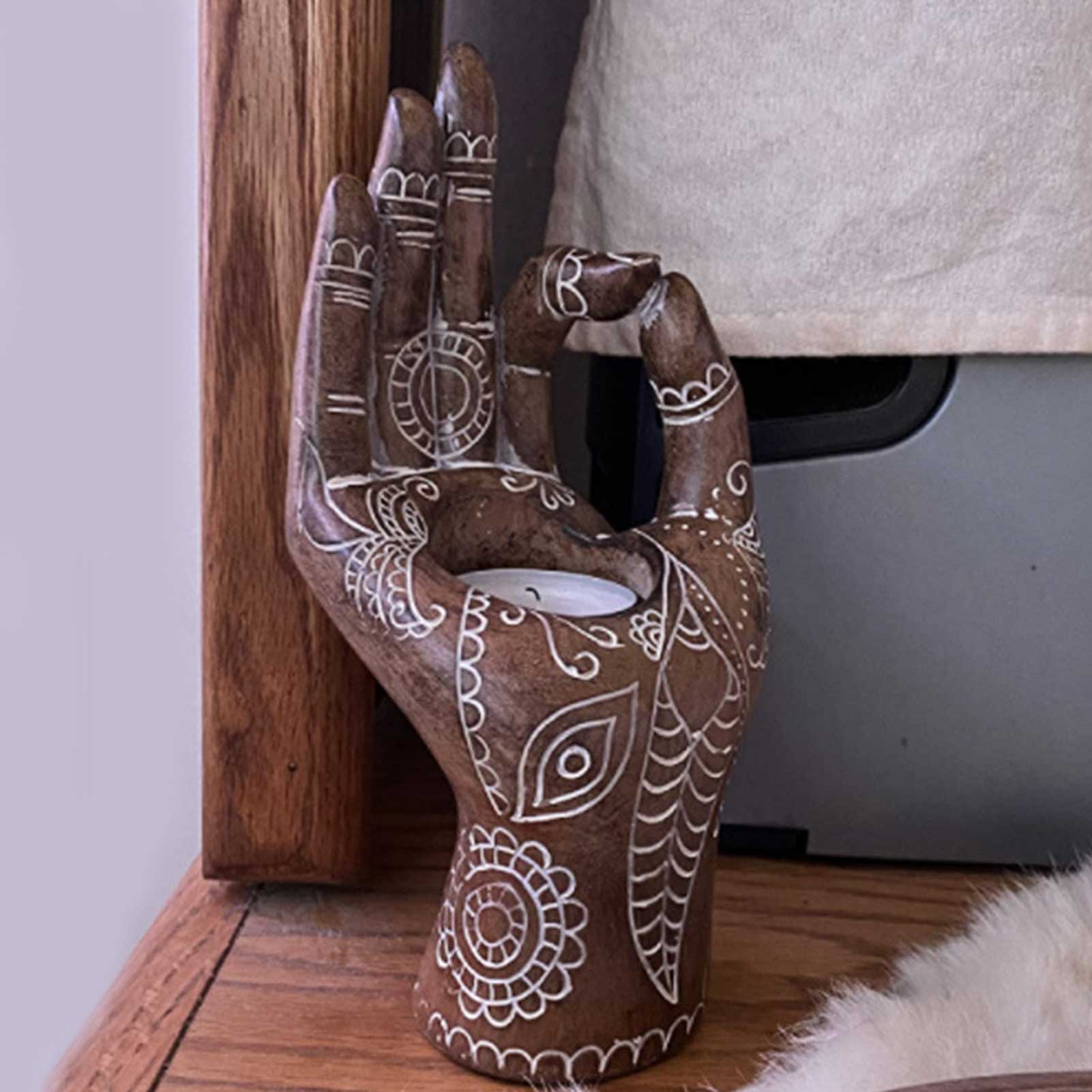 1pc Buddha Candle Holder - Elementsofthewitch