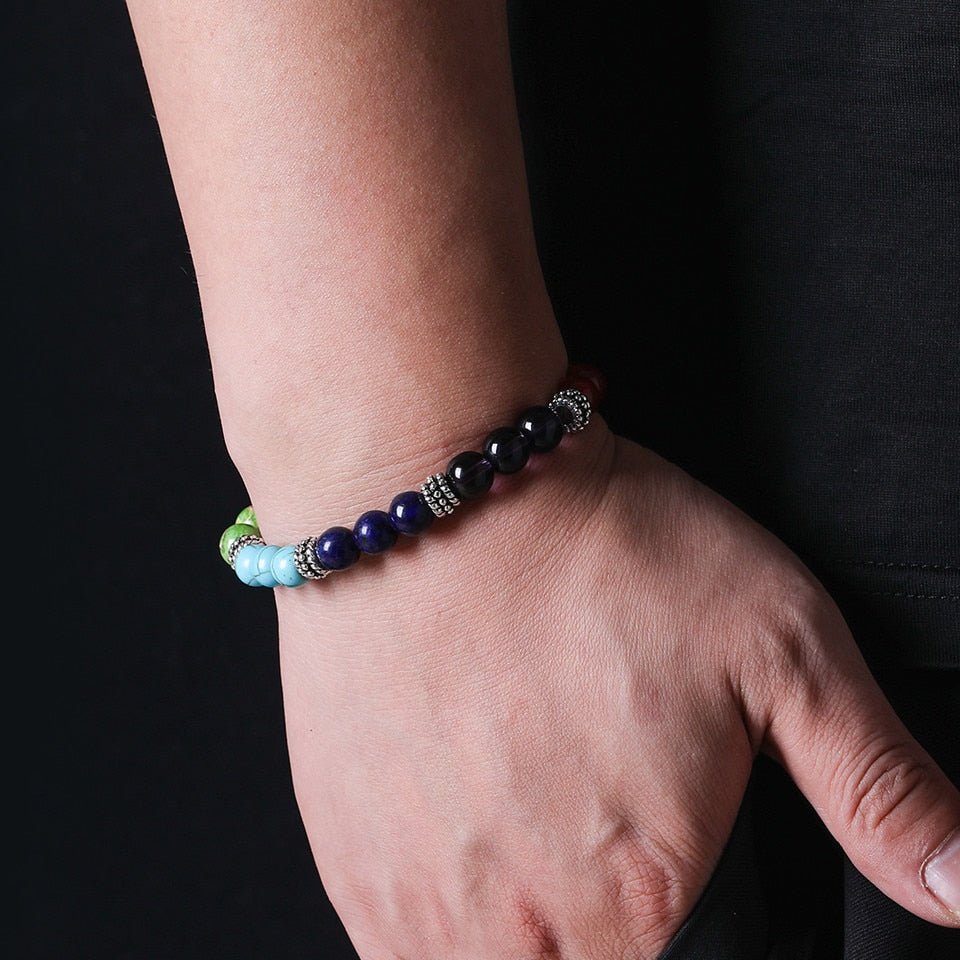 7 Chakra Beaded Bracelet - Elementsofthewitch