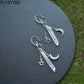 Witch Raw Crystal with Moon and Stars Earrings Witchy Dangle Jewelry Celestial with Healing Quartz Bohemia Jewelry Women Gift