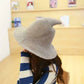 1 PCS Modern Halloween Witch Hat Woolen Women Lady Made From Fashionable Sheep Wool Halloween Party Hat Festival Party Hat