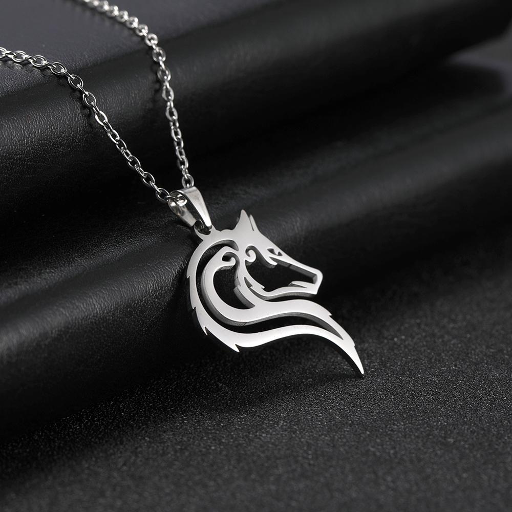 Wolf Necklace - Elementsofthewitch
