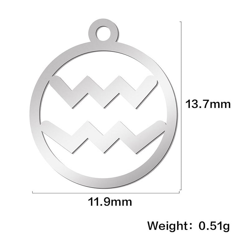 Zodiac Floating Charms - Elementsofthewitch