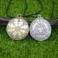 Double Side Key Of Solomon Fourth Pentacle Of Mercury Seal Pendant Necklace Wiccan Pagan Amulets Talismans Jewlery