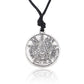 Tetragrammaton Pentacle Pentagram Pendant Charm Necklace for Men Wiccan Talisman Pagen Amulet Vintage Jewelry