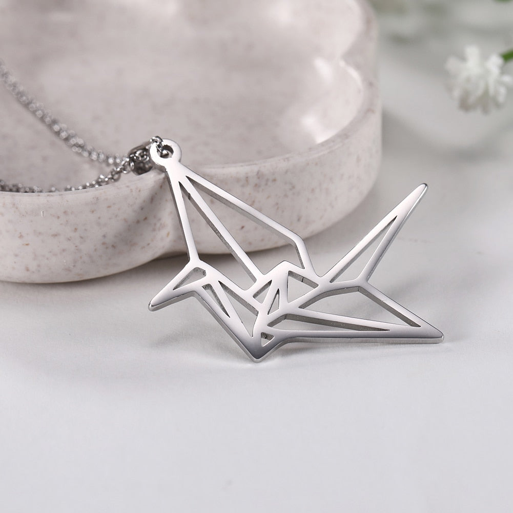Origami Pendant Necklace - Elementsofthewitch
