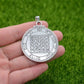 Double Side Key Of Solomon Fourth Pentacle Of Mercury Seal Pendant Necklace Wiccan Pagan Amulets Talismans Jewlery