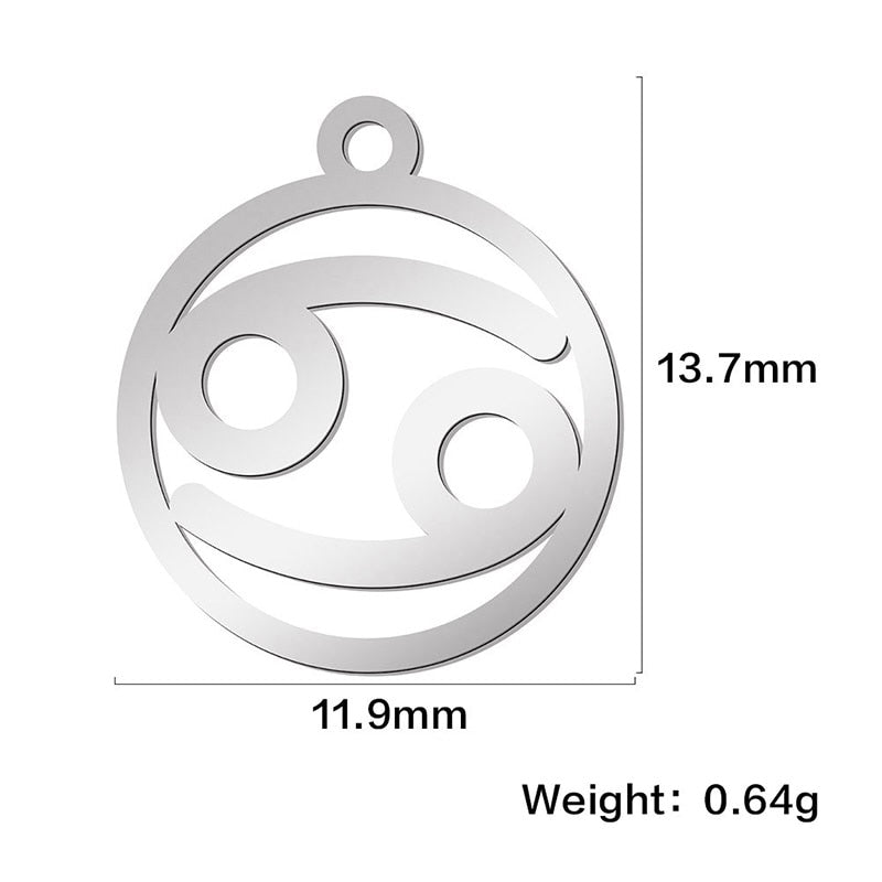 Zodiac Floating Charms - Elementsofthewitch