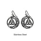 Witch Knot - Triqueta Earrings or Necklace - Elementsofthewitch