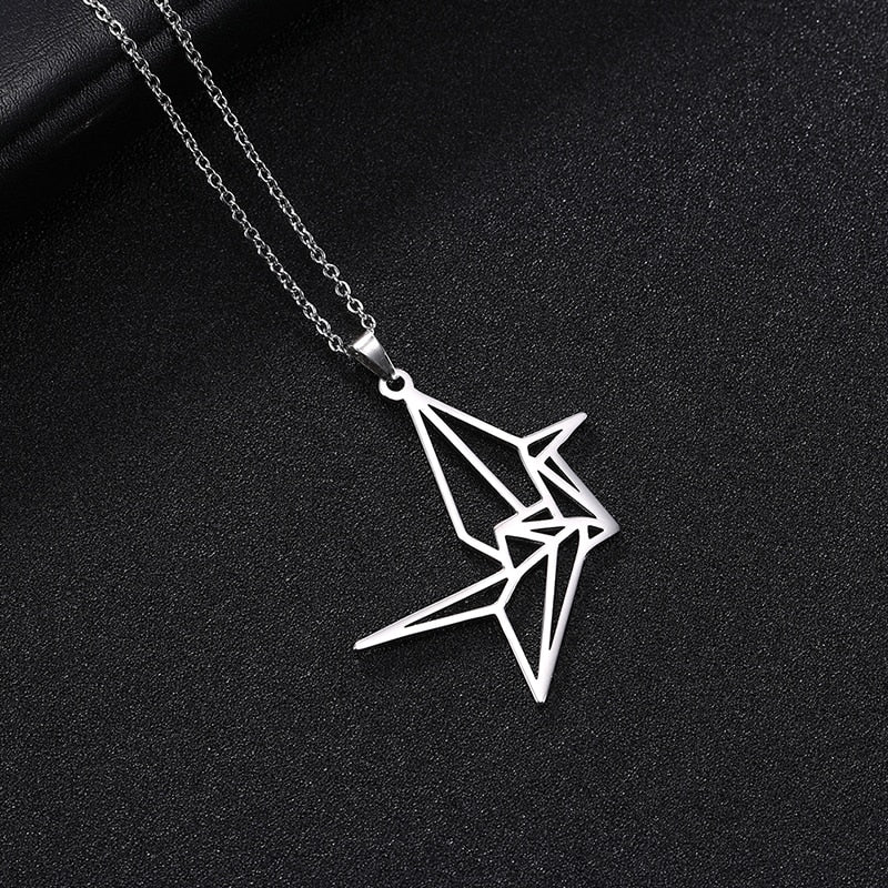 Origami Pendant Necklace - Elementsofthewitch