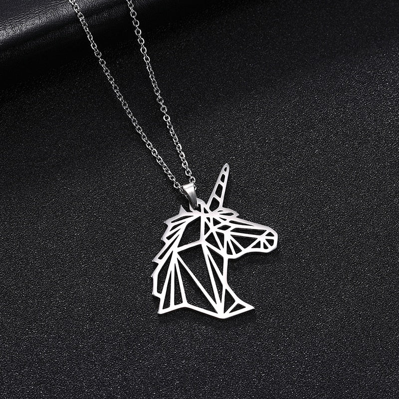Origami Pendant Necklace - Elementsofthewitch