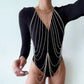 Multi-Layer Full Female Body Chain Harness - Elementsofthewitch