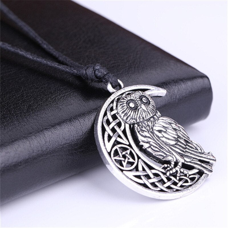 Owl Goddess Necklace - Elementsofthewitch
