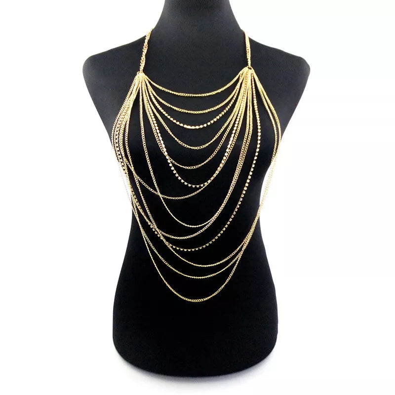 Multi Layer Body Chains - Elementsofthewitch