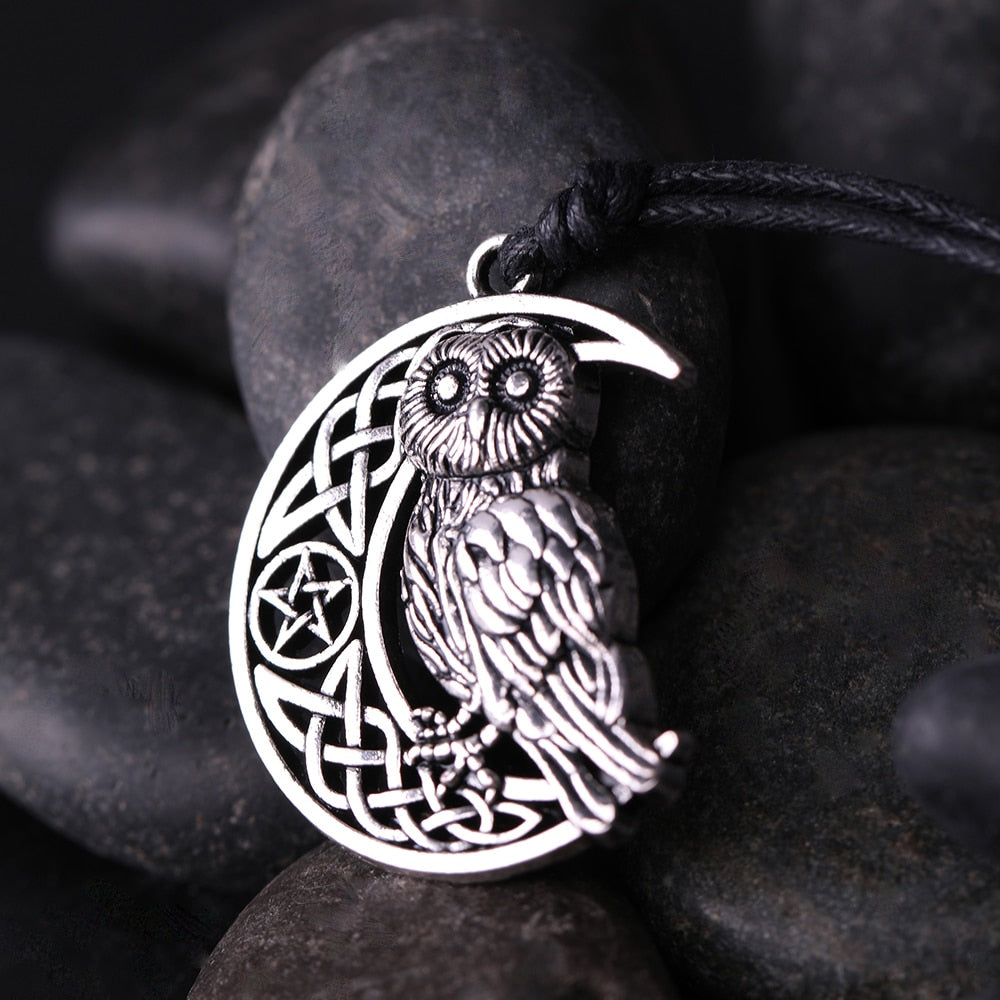 Owl Goddess Necklace - Elementsofthewitch