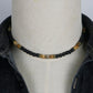 Classic Chakra Necklace Men Natural Lava Stone Collar Tribal Spiritual Colliers Punk Short Choker Erkek Kolye Boyfriend Gift