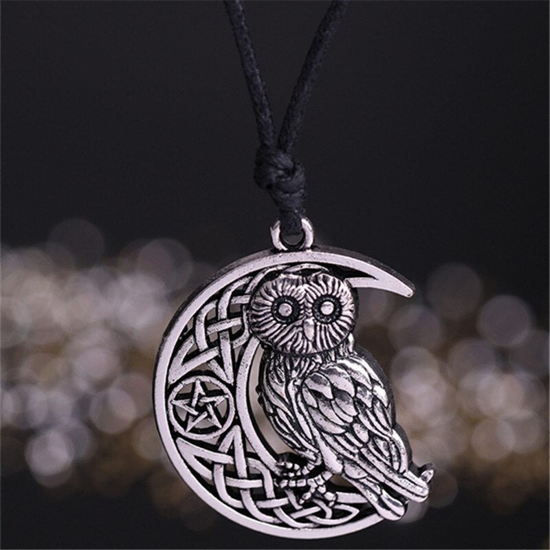 Owl Goddess Necklace - Elementsofthewitch