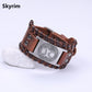 Tree of Life Vintage Leather Bracelets - Elementsofthewitch
