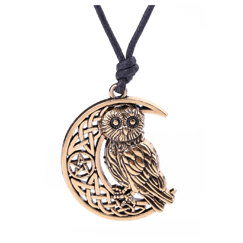 Owl Goddess Necklace - Elementsofthewitch