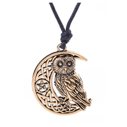 Owl Goddess Necklace - Elementsofthewitch