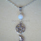 Hot Fashion Vintage Pentagram&Moon Charms Pendants Necklace Sweater chain Protection Spiritual Necklaces DIY Jewelry - Elementsofthewitch