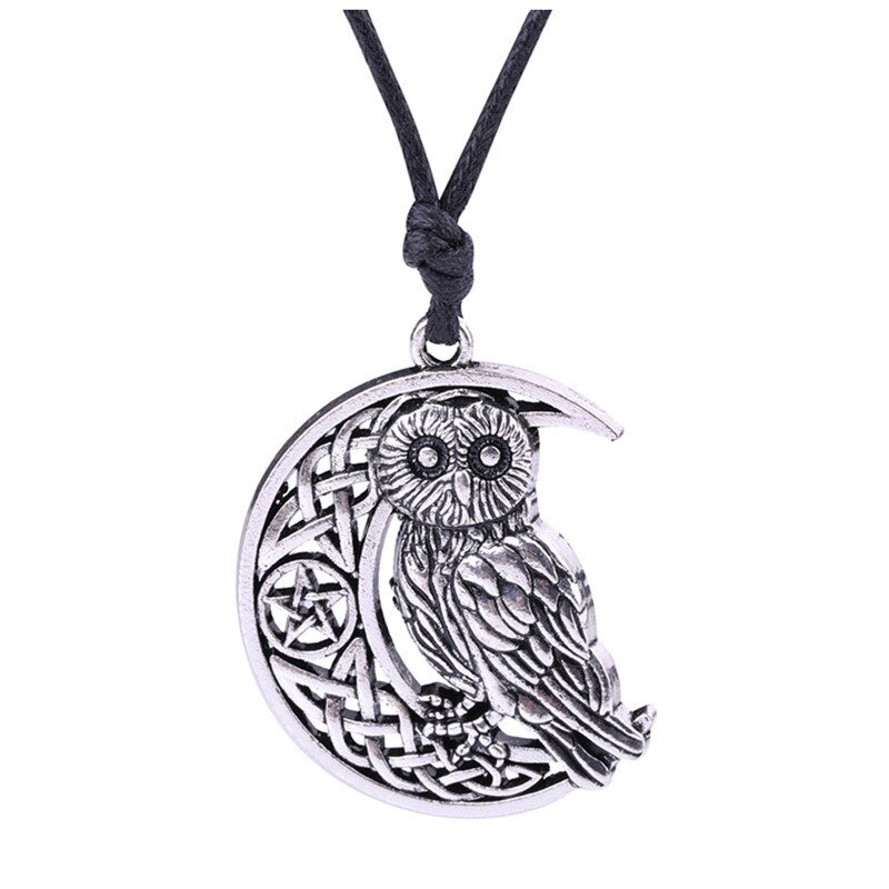 Owl Goddess Necklace - Elementsofthewitch