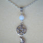 Hot Fashion Vintage Pentagram&Moon Charms Pendants Necklace Sweater chain Protection Spiritual Necklaces DIY Jewelry - Elementsofthewitch