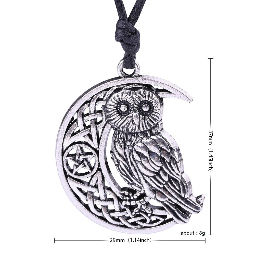 Owl Goddess Necklace - Elementsofthewitch