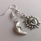 Crescent Moon necklace mystic gothic jewelry Lunar witch celtic Pagan Wiccan luna Moon phase witchy Goddess Fashion woman gift