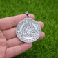 Double Side Key Of Solomon Fourth Pentacle Of Mercury Seal Pendant Necklace Wiccan Pagan Amulets Talismans Jewlery