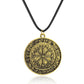 Tetragrammaton Pentacle Pentagram Pendant Charm Necklace for Men Wiccan Talisman Pagen Amulet Vintage Jewelry