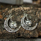Crescent Moon necklace mystic gothic jewelry Lunar witch celtic Pagan Wiccan luna Moon phase witchy Goddess Fashion woman gift