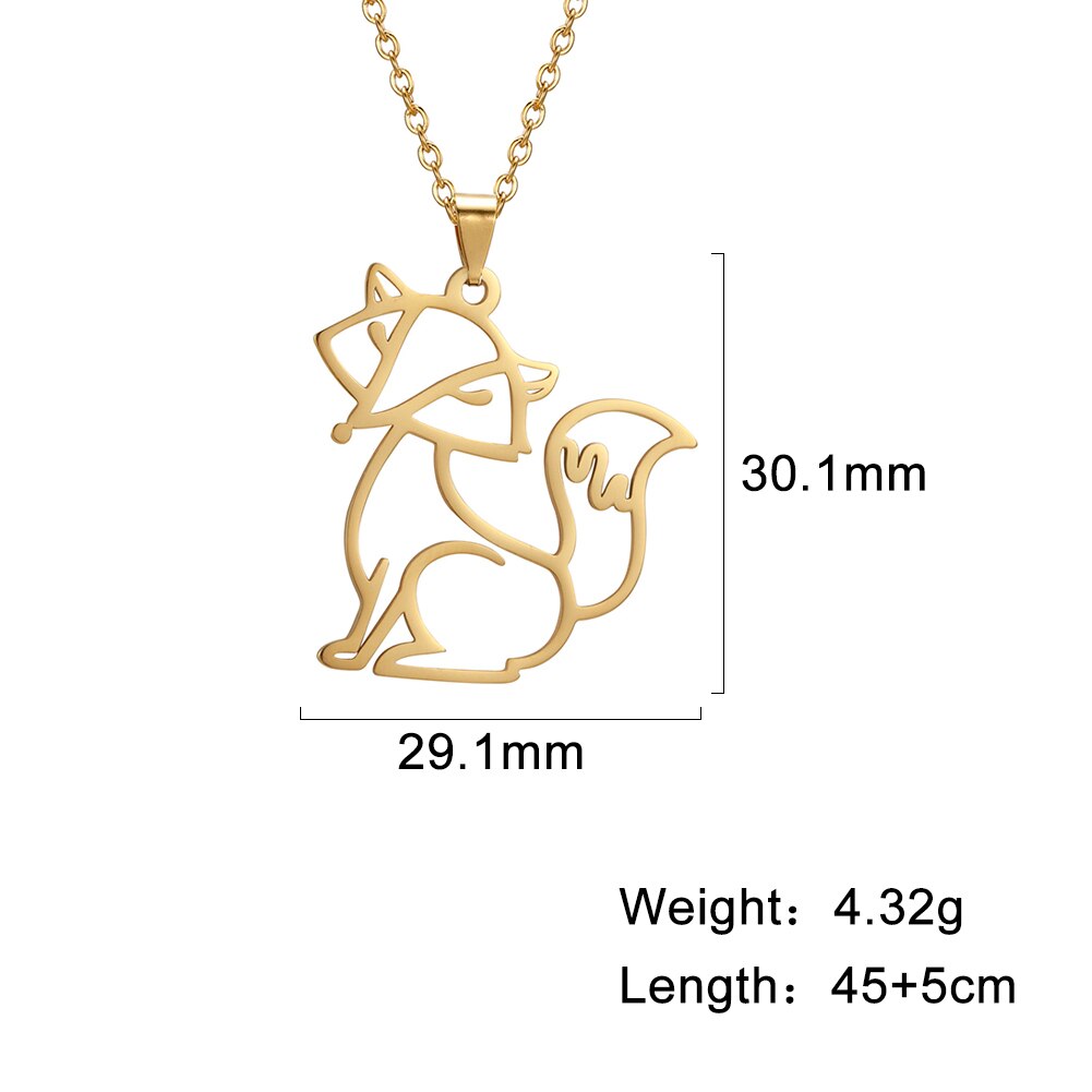 Origami Pendant Necklace - Elementsofthewitch