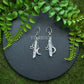 Witch Raw Crystal with Moon and Stars Earrings Witchy Dangle Jewelry Celestial with Healing Quartz Bohemia Jewelry Women Gift