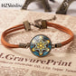 2020 Metatron Cube Pendant Bracelet Sacred Geometry Flower of Life Jewelry Chakra Spiritual Leather Bracelet Glass Dome Jewelry