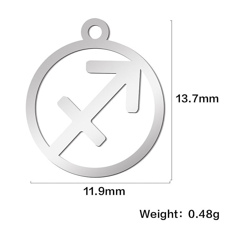 Zodiac Floating Charms - Elementsofthewitch