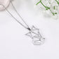 Origami Pendant Necklace - Elementsofthewitch