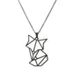 Origami Pendant Necklace - Elementsofthewitch