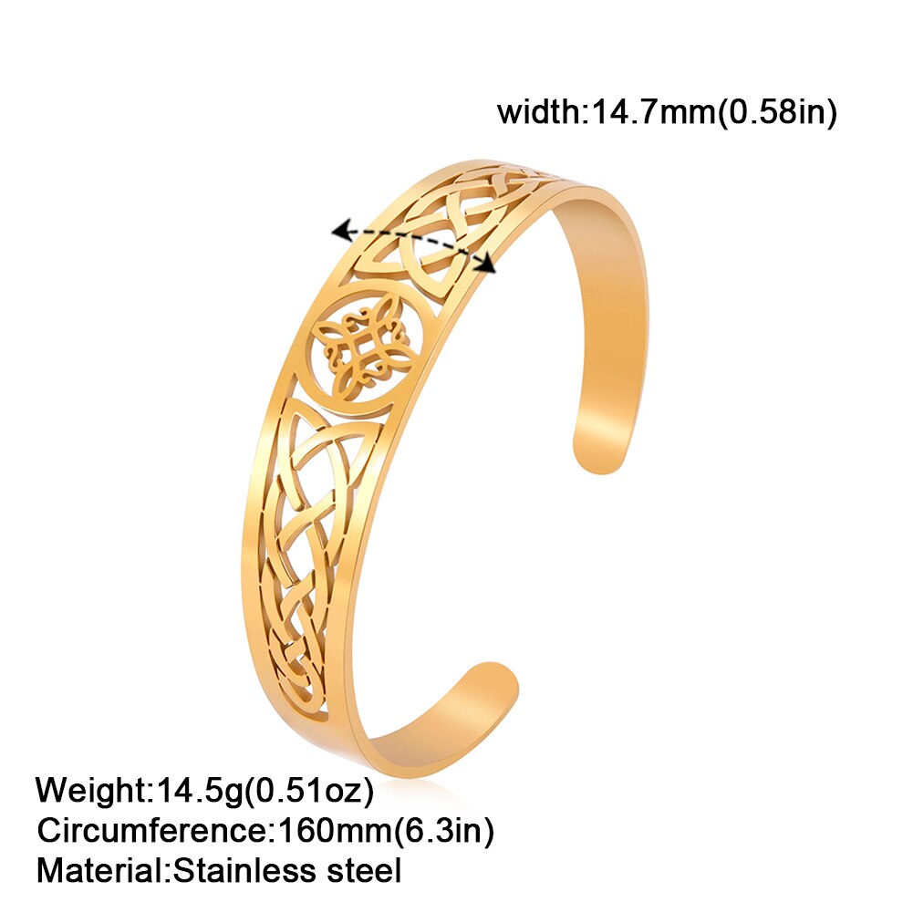 Witch Knot Cuff Bracelets - Elementsofthewitch