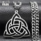 Celtic Knot Triquetra Necklace - Elementsofthewitch